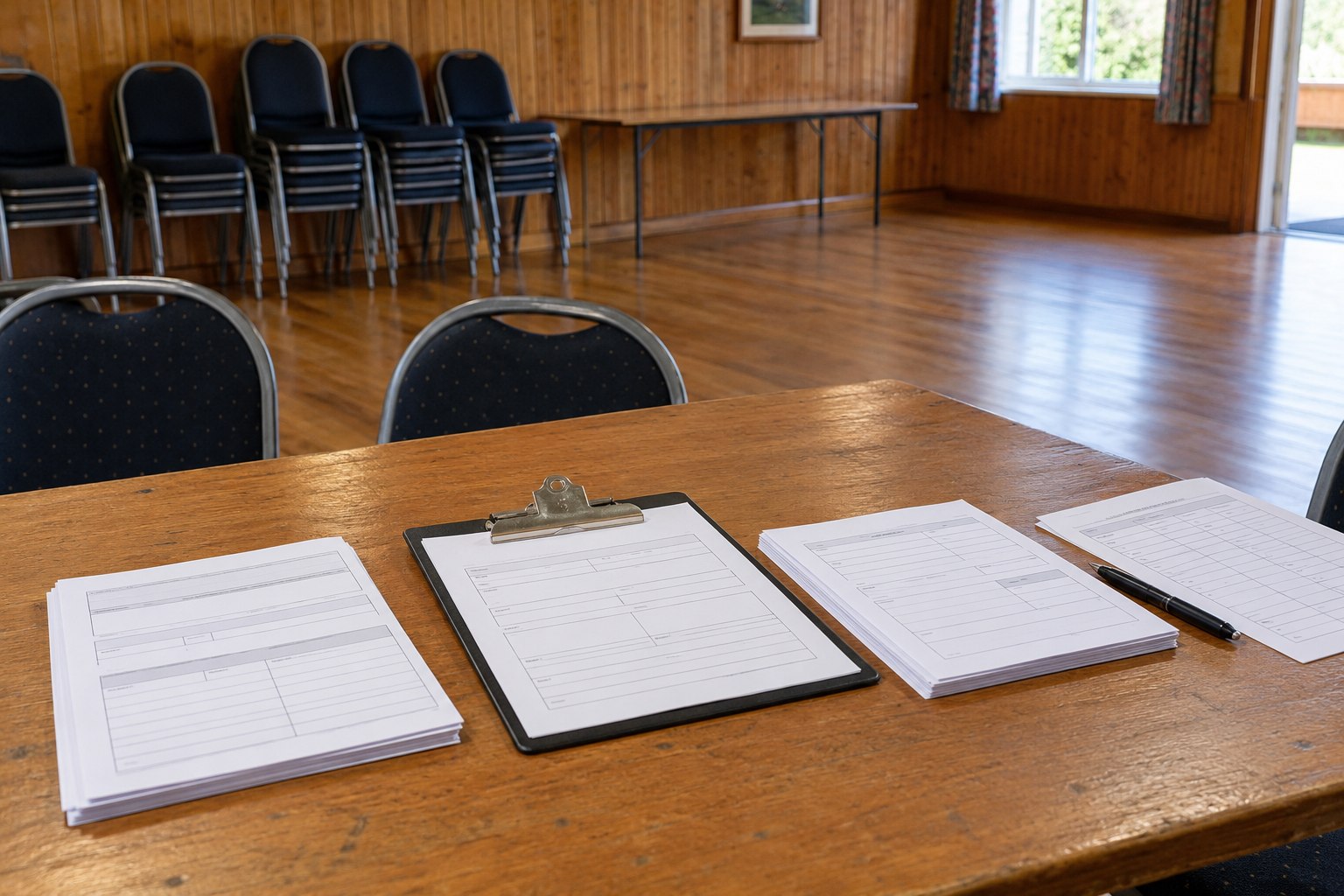 Compliance auditing and venue inspection forms