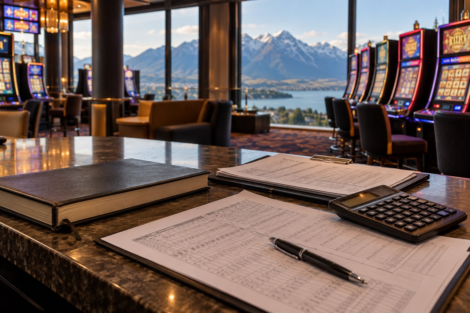Auditing of electronic gaming machine records and financial statements